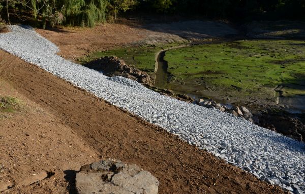 Landscape Swales Installation in Xenia