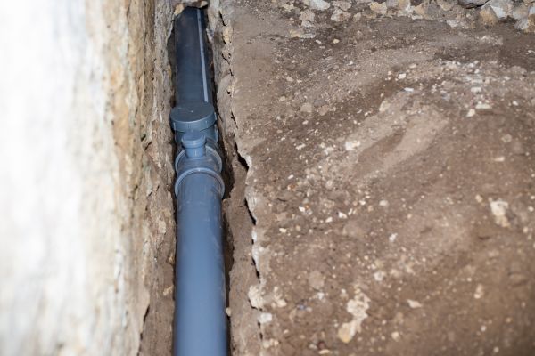 Drain Line Installation in Xenia