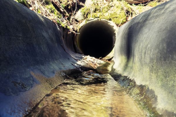 Drainage Swale Installation in Xenia