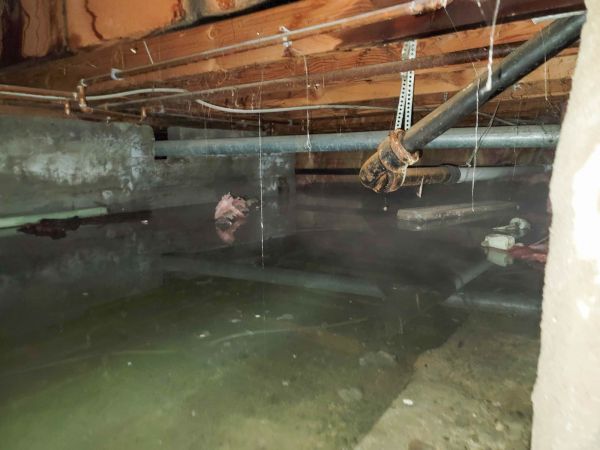 Cost of Crawlspace Drainage in Xenia
