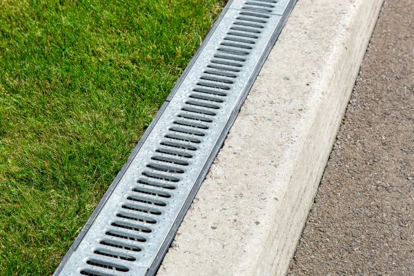 Courtyard Drain Installation in Xenia